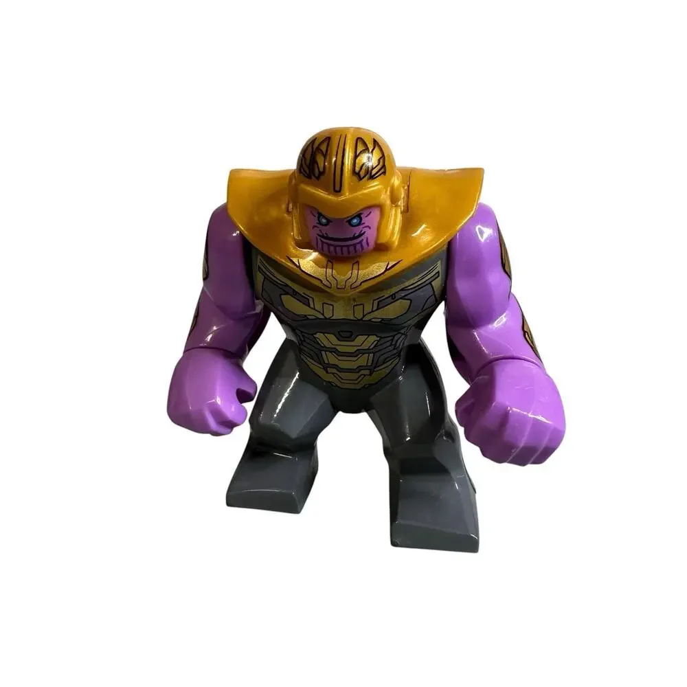 Marvel Hulk Quantum Suit and Thanos Big Figure Minifigure Bigfig NOT LEGO BRAND